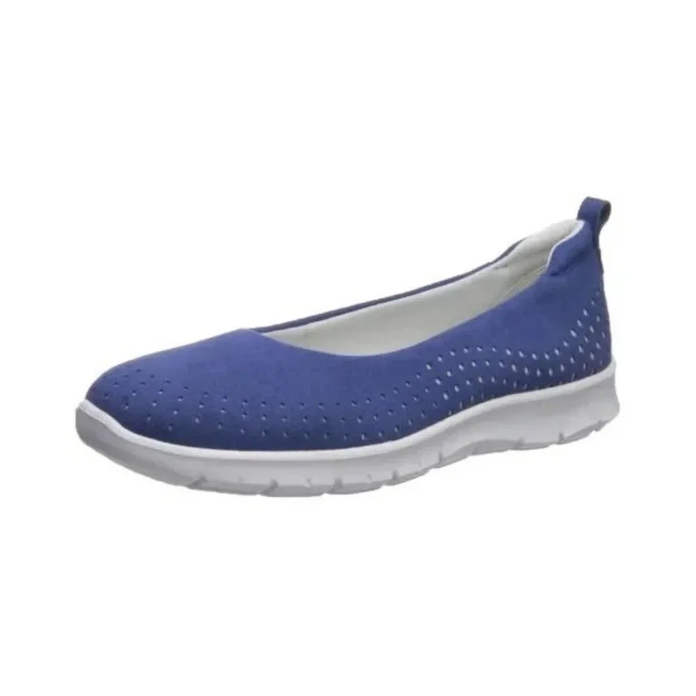 Clarks Women's Blue Step Allena Sea Loafer‎ Flat NEW Size 6.5 M Cloudsteppers